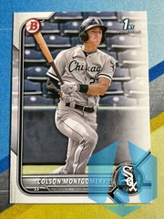 2022 1st Bowman Prospect #BP-71 Colson Montgomery Chicago White Sox